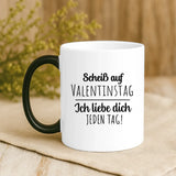 Personalisierte Tasse Jeden Tag mit Druck für Paare – Motiv 9