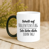 Magische Tasse mit Thermo-Farbwechsel und personalisiertem Namen – witzige Geschenkidee von Love & Faith
