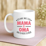 Weiße Tasse mit personalisiertem Spruch und Namen – individuelle Geschenkidee von Love & Faith