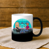 Personalisierte Tasse Beste Kolleginnen mit Foto für beste Freunde – Motiv 8