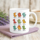 Weiße Tasse mit personalisiertem Spruch und Namen – individuelle Geschenkidee von Love & Faith