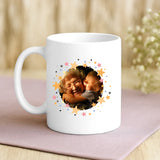 Weiße Tasse mit personalisiertem Spruch und Namen – individuelle Geschenkidee von Love & Faith