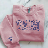 rosa Pullover personalisierbar - gefertigt von Love & Faith