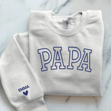 weißer Pullover personalisierbar - gefertigt von Love & Faith