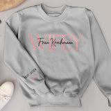 Wifey - Personalisierter Sweater für Paare zur Hochzeit