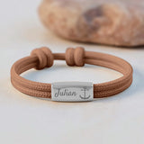 bracelet-rope-bronze-silver