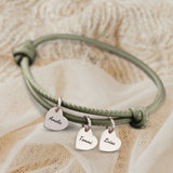 Freunde - Individuelles Lederarmband