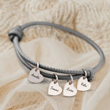 Freunde - Individuelles Lederarmband