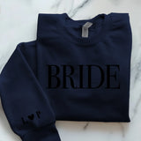 navyblauer Pullover personalisierbar - gefertigt von Love & Faith