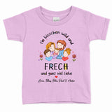 Meine Mama - Personalisiertes T-Shirt für Kinder mit süßer Familienzeichnung