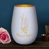 Forever love - Paar-Windlicht