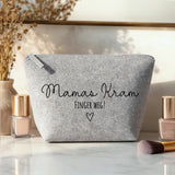 Mama Kram - Eltern-Kosmetiktasche Filz