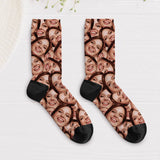 Personalisierte Socken mit Foto-Upload von Love & Faith