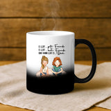 Personalisierte Freundinnen Tasse für bis zu 7 Personen individuell gestalten mit Love & Faith