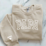 beiger Pullover personalisierbar - gefertigt von Love & Faith