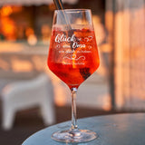 Glück ist... - Familien-Weinglas