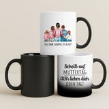 Personalisierte Tasse mit Namen für Mama – Nur Mama – Motiv 7