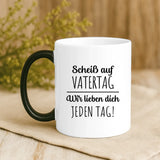 Personalisierte Tasse mit Druck zum Vatertag für Papa – Nur Papa – Motiv 9
