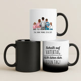 Personalisierte Tasse mit Druck zum Vatertag für Papa – Nur Papa – Motiv 7
