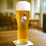 Personalisiertes Geschenk - Weizenglas 500ml - mit persönlichem Aufdruck