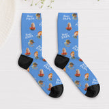 Socken mit eigenen Fotos für Papa zum Vatertag 43-46 individuell gedruckt von Love & Faith