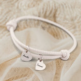 Freunde - Individuelles Lederarmband