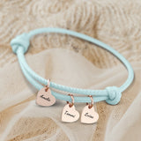 Freunde - Individuelles Lederarmband