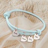 Freunde - Individuelles Lederarmband