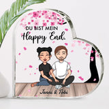 Mein Happy End (Clipart) - Paar-Glasherz