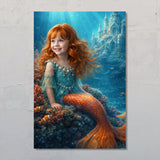 Magische Unterwasserwelt - Personalisiertes Poster mit Fantasy Effekt