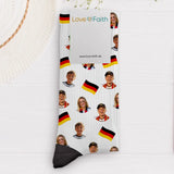Socken mit eigenen Fotos für Papa zum Vatertag 35-38 individuell gedruckt von Love & Faith