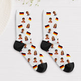 Socken mit eigenen Fotos für Papa zum Vatertag 35-38 individuell gedruckt von Love & Faith