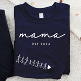 Personalisierter Sweater mit Namen für Mama – Beste Mama – Motiv 16
