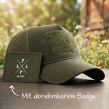 Personalisiertes Cap mit modernem Design und Namen der Kinder Papa – Motiv 12