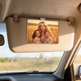 Personalisierter Clip für die Auto Sonnenblende für Mama mit Cartoon-Effekt Cartoon Love Mama – Motiv 4