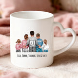 Personalisierte Tasse mit Druck zum Vatertag für Papa – Nur Papa – Motiv 5