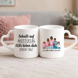 Personalisierte Tasse mit Namen für Mama – Nur Mama – Motiv 4