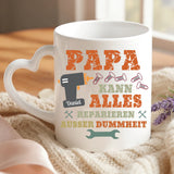 Personalisierte Tasse mit Druck für Papa – Meister Papa – Motiv 6