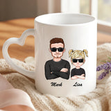 Personalisierte Tasse mit Druck für Papa – Für Papa – Motiv 6