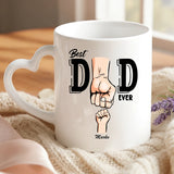 Personalisierte Tasse mit Druck für Papa – Bester Papa der Welt – Motiv 6