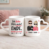 Personalisierte Tasse Gewonnen mit Foto für Paare – Motiv 4