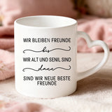 Personalisierte Tasse Neue beste Freunde mit Foto für beste Freunde – Motiv 5