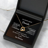 Personalisierte Kette An meine Liebste mit Gravur für Paare – Motiv 6