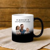 Personalisierte Tasse mit Foto und Namen für Papa – Bester Papa – Motiv 6