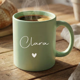 Personalisierte Tasse mit Gravur in Pastellfarben – Meine Tasse – Motiv 8