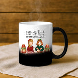 Personalisierte Tasse mit Namen für Freundinnen zu Weihnachten – Auf Uns – Motiv 6