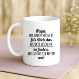 Personalisierte Tasse mit Druck für die Familie zu Weihnachten – Unser Weihnachten – Motiv 3