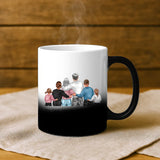 Personalisierte Tasse mit Druck für die Familie zu Weihnachten – Unser Weihnachten – Motiv 9