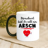 Personalisierte Tasse Manchmal mit Druck für Paare – Motiv 9