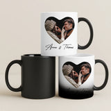 Personalisierte Tasse mit Druck zum Valentinstag für Paare – Motiv 7